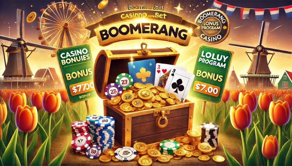 Bonussen en loyaliteitsprogramma’s bij Boomerang.bet casino