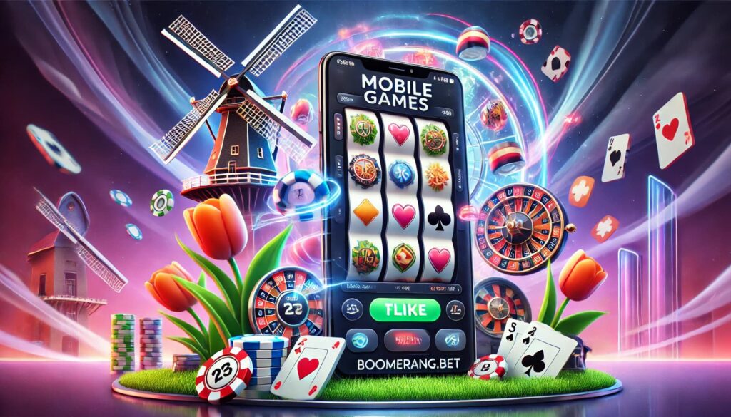 Mobiele spellen bij Boomerang.bet online casino