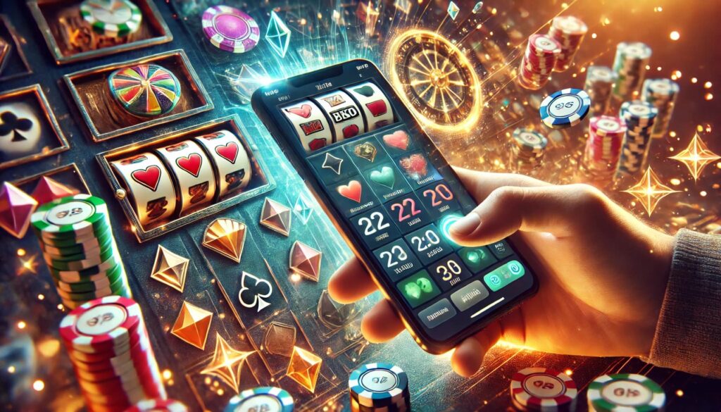 Mobiele spellen bij Qbet online casino